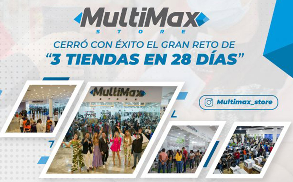 MultiMax successfully closed the challenge of “3 stores in 28 days”