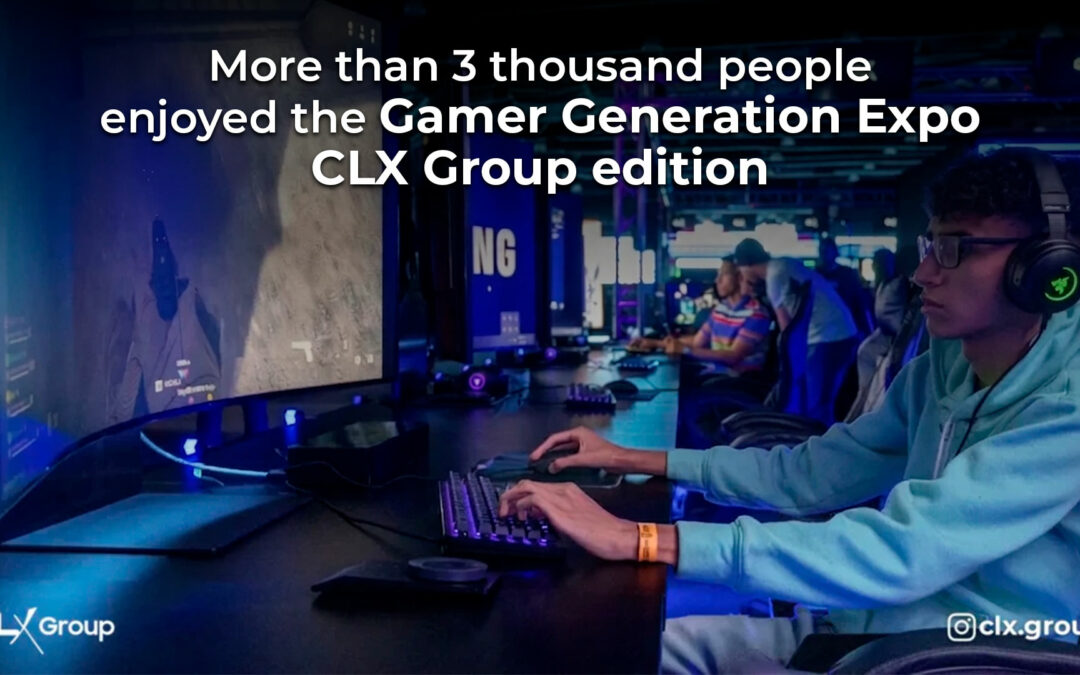 More than 3 thousand people enjoyed the Gamer Generation Expo CLX Group edition