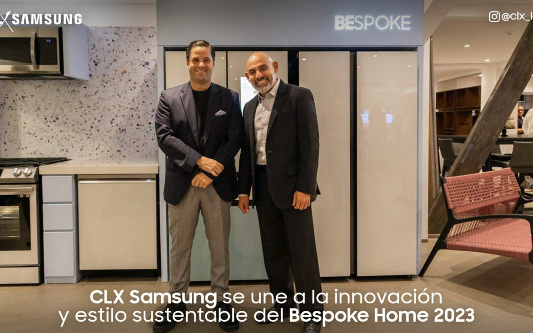 CLX Samsung joins the innovation and sustainable style of the Bespoke Home 2023