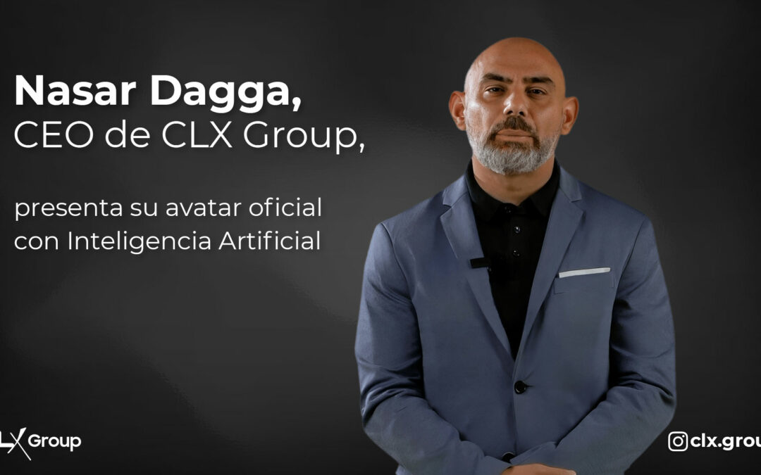 Nasar Dagga, CEO of CLX Group, unveils his official AI-powered avatar