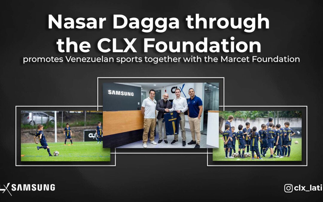Nasar Dagga through the CLX Foundation promotes Venezuelan sports together with the Marcet Foundation