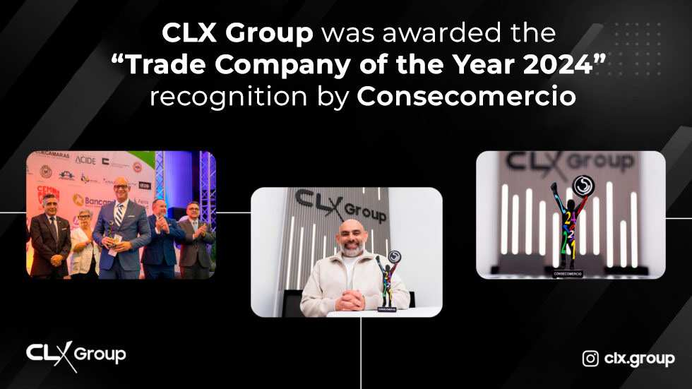 CLX Group was awarded the “Trade Company of the Year 2024” recognition by Consecomercio