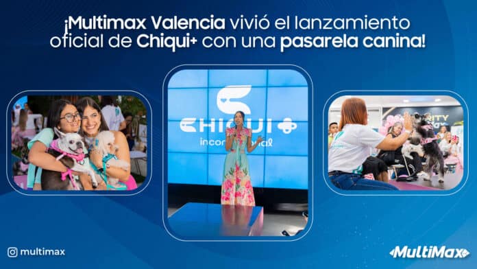Multimax Valencia experienced the official launch of Chiqui+ with a canine catwalk!