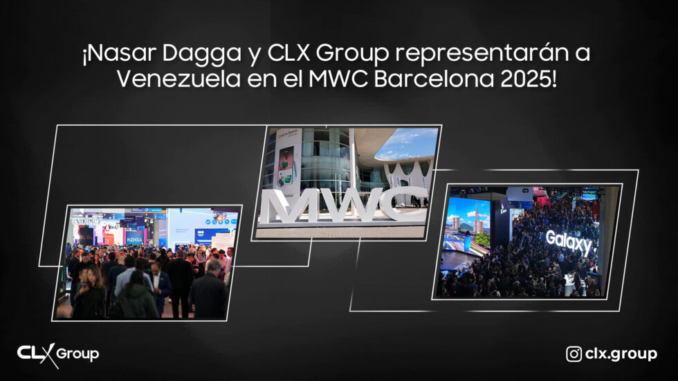 Nasar Dagga and CLX Group will represent Venezuela at MWC Barcelona 2025!