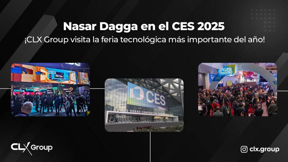 Nasar Dagga at CES 2025 CLX Group visits the most important tech show of the year!